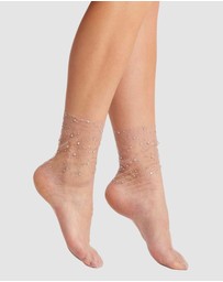 High Heel Jungle - Crystal Lace Sock