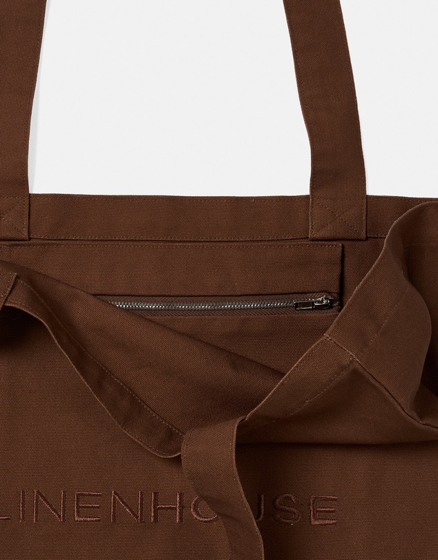 Linen House - Linen House Embroidered Tote Bag