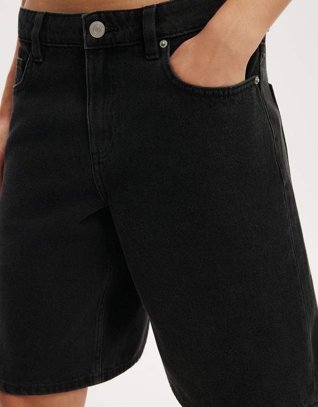 Cotton On - Baggy Denim Shorts