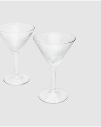 Seed Heritage - Selene Martini Glass Set of 2