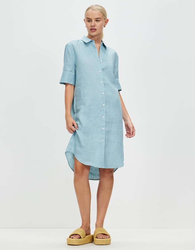 White By FTL - Hettie Shirt Dress