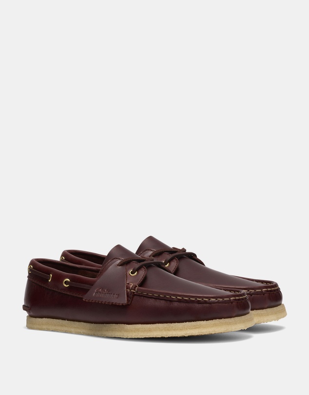 Clarks - Godney Boat (M) British Tan