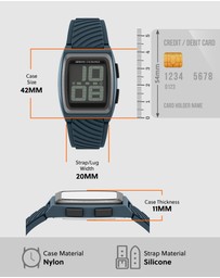 Armani Exchange - Blue Digital Watch