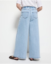 Commonry - Elasticated Wide Leg Jean