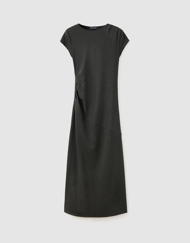 M.N.G - Gathered Check Dress