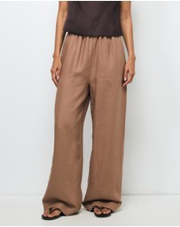AERE - Juna Relaxed Linen Pants