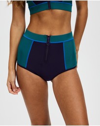 Duskii - High Waist Zip Bottoms