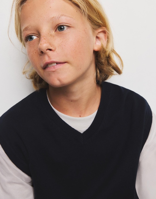 M.N.G - Genio Sweater Vest - Kids-Teens
