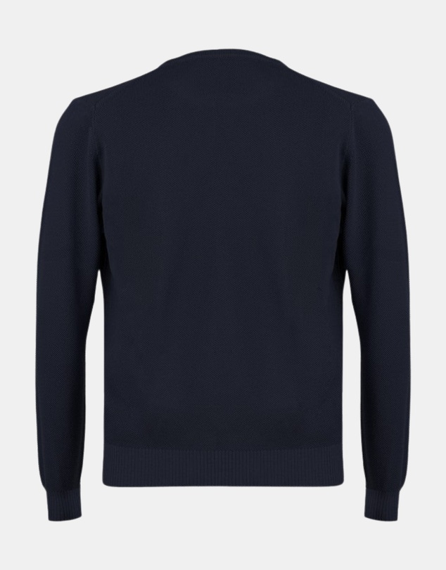 Henry Bucks - Henry Sartorial Cotton Textured Crew Neck Knit