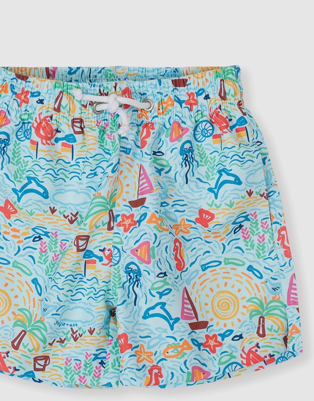 Goldie + Ace - Summer Bay Boardshorts - Babies-Kids
