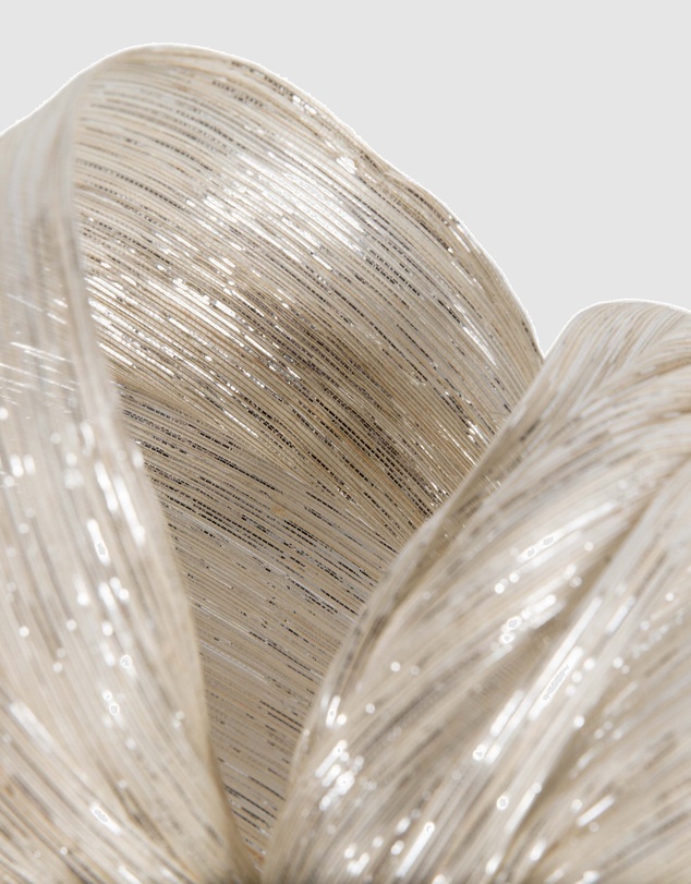 Fillies Collection - Bespoke Silver Bow Racing Fascinator
