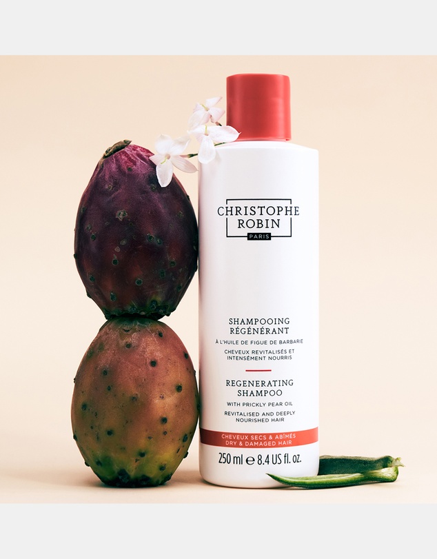 Christophe Robin - Regenerating Shampoo With Rare Prickly Pear Oil 250ml