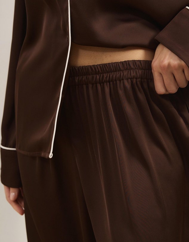 Atmos&Here - Pia Satin Long Sleeve Pyjama Set