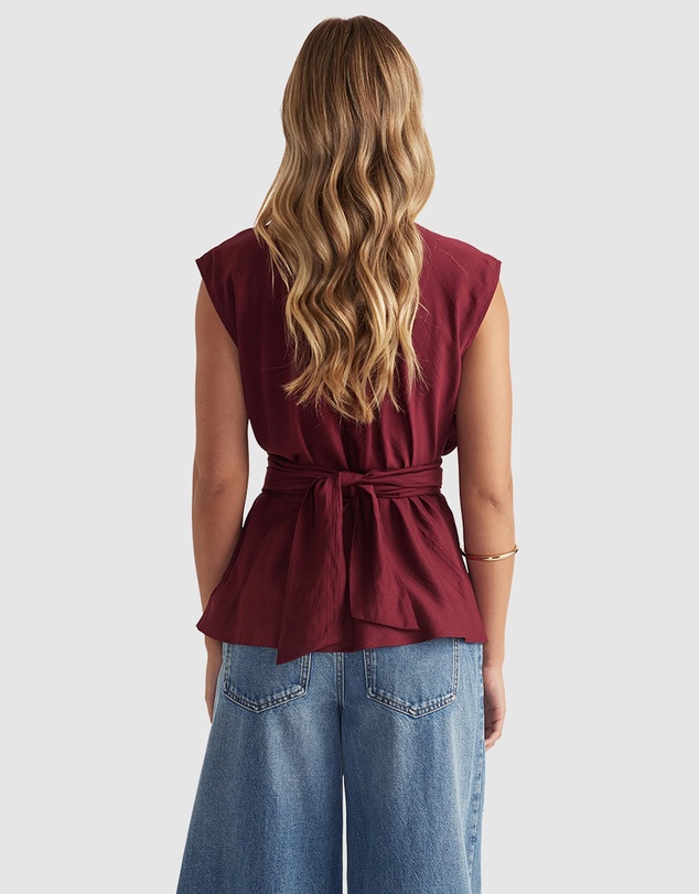 Decjuba - Tia Knot Front Top