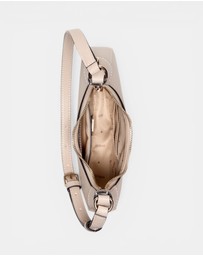 GUESS - Light Taupe Davina Shoulder Bag