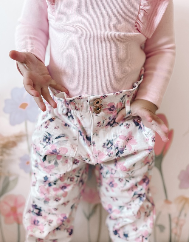 WITH LOVE FOR KIDS - Paperbag Cord Pants - Babies - Kids