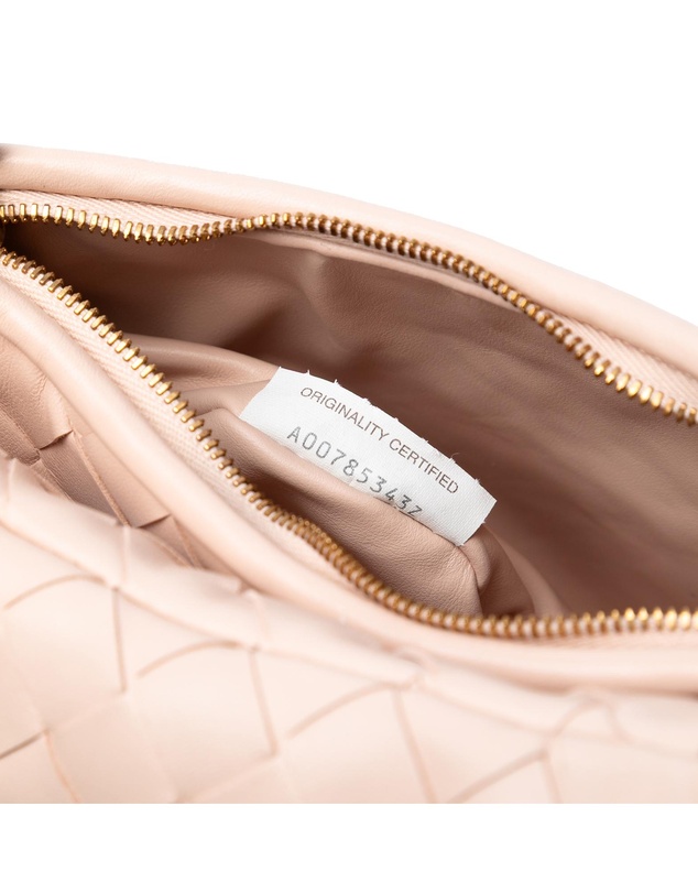 Pre-Loved by Azura Reborn - Pre-Loved Small Nappa Intrecciato Gemelli Hobo