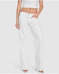 GUESS - Low Rise Slouchy Jeans