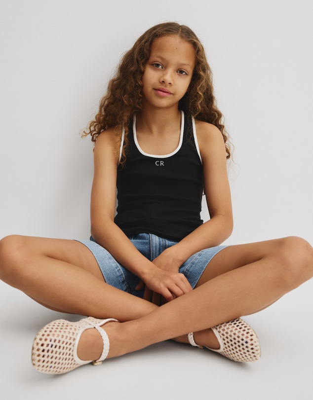 Country Road - Teen Sleeveless Rib Tank