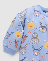 Purebaby - Bunny Friends Windcheater -Kids-Babies