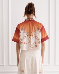 Heaven Australia - Lotus Remi Cropped Shirt