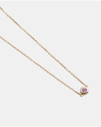 Kirstin Ash - Petite Birthstone Bracelet February Amethyst