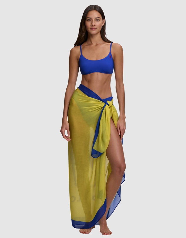Polo Ralph Lauren - Big Pony Long Pareo Scarf Beach Cover Up