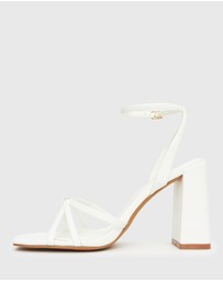 Betts - Solana Strappy High Block Heel Sandals