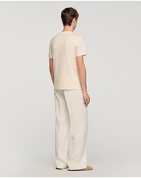 Sandro - Crochet Flower Tee Shirt