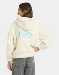 Roxy - Girls 4 to 16 Back to Full Fleece Jacket