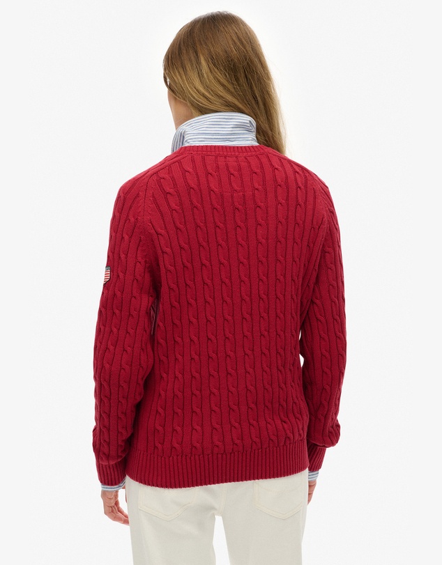 Superdry - Slouchy Cable Knit