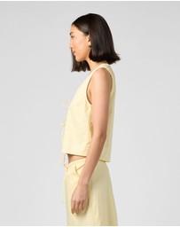 MVN - Daffodils Summer Tie Vest Top