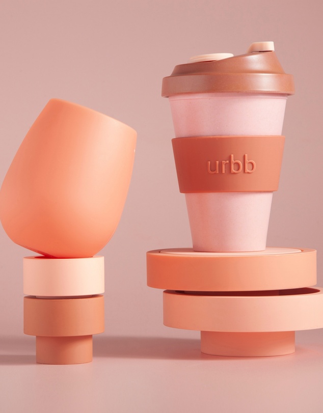porter green - urbb | biodegradable bamboo coffee cup