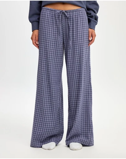 Cotton On Body - Cloud Soft Flannel Wide Leg Pant