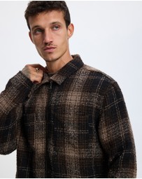 Thrills - Primitive Cropped Flannel Jacket