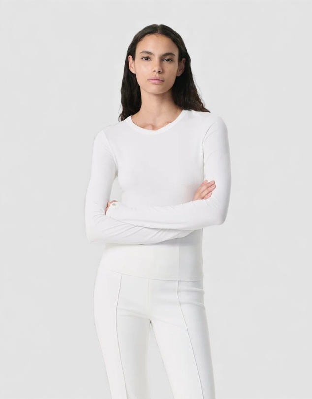 rag & bone - Luca Jersey Slim Long Sleeve Tee