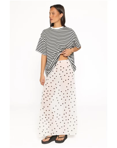 Petal & Pup - Tammi Skirt Set - White Black