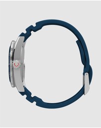 TIMEX - Deep Water Reef 200 SST Blue Dial Blue Rubber Strap