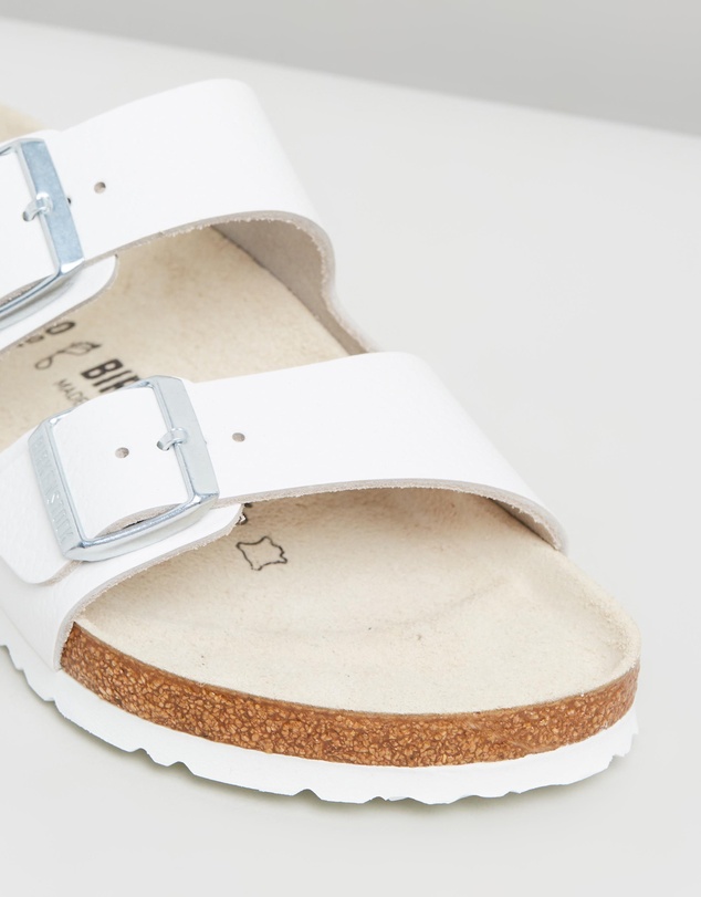 Birkenstock - Unisex Arizona Smooth Leather Regular Sandals