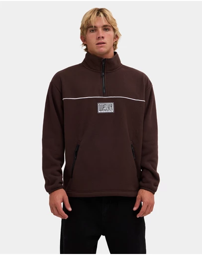 Quiksilver - Mens Aus Stack Polar Fleece Jumper
