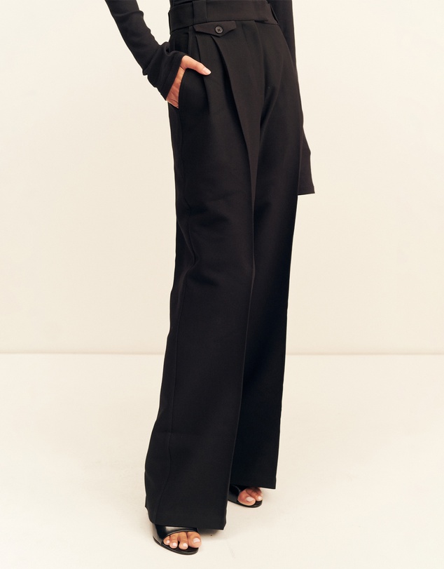 Shona Joy - Irena High-Waisted Tailored Pants