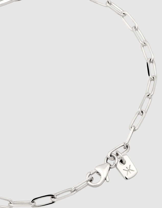 Kuzzoi - ICONIC EXCLUSIVE - Classic Long Link Chain Bracelet in 925 Sterling Silver