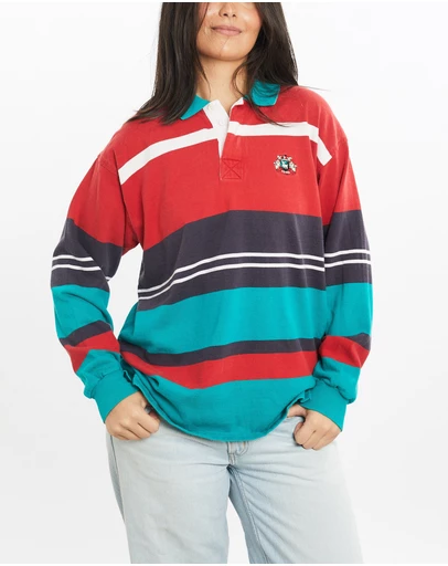Vintage by The Real Deal - Pre Loved - Vintage Izod Rugby Shirt