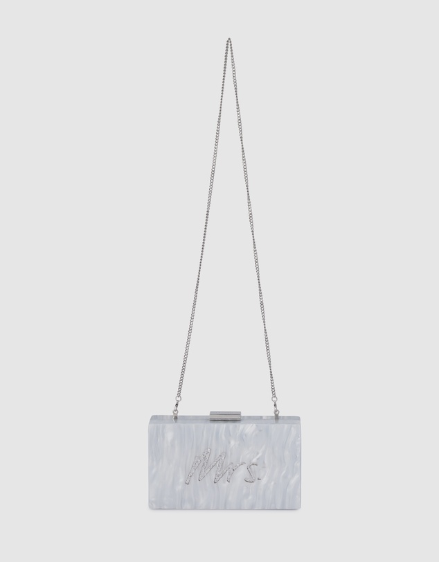 Olga Berg - MRS. Glitter Acrylic Clutch