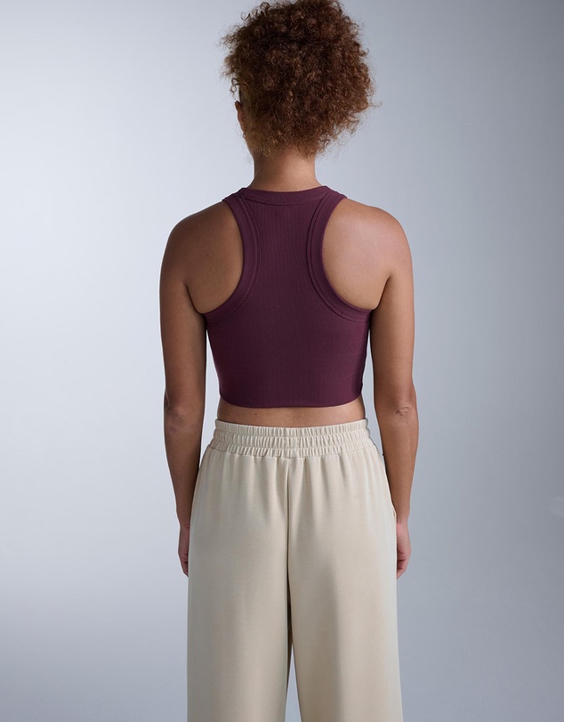 2XU - Fluid Tencel Ribbed Crop Tank