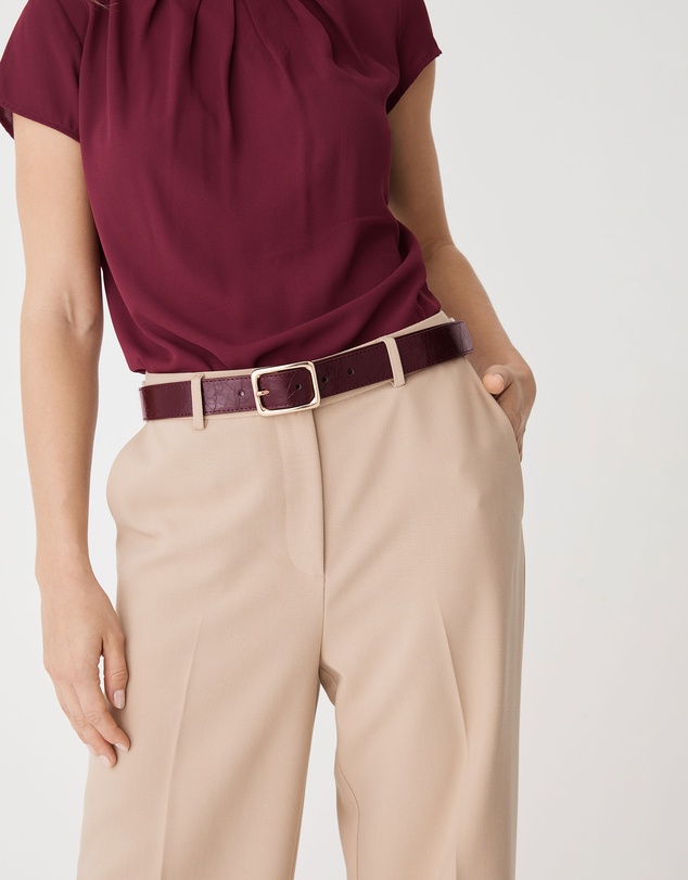 Forcast - Seville Square Buckle Belt