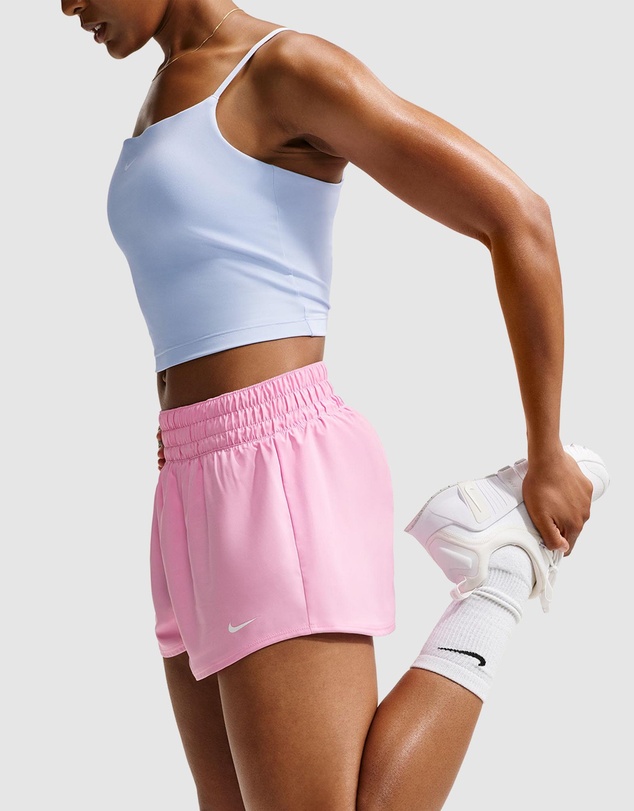 Nike - One Dri-FIT Mid-Rise 3in Brief-Lined Shorts