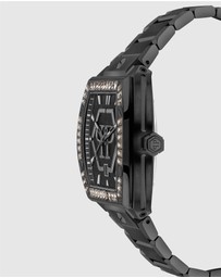 Philipp Plein - HEXAGON PHANTOM 44mm Black IP Analogue