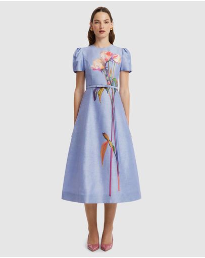Rose In Periwinkle