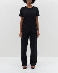 Bassike - regular classic short sleeve t.shirt